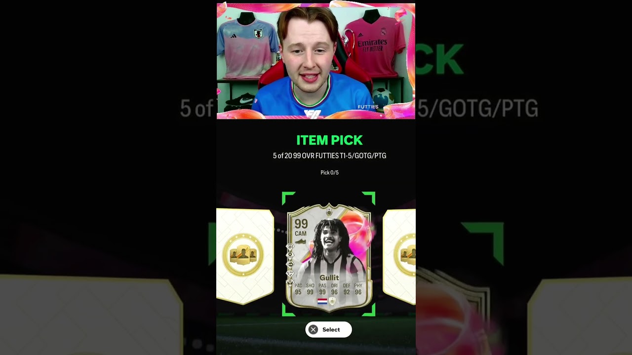 INSANE 5 OF 20 99 RATED PLAYER PICK IN FC25!!! #eafc #fifa #fc25 #futties #packopenning #99Pick