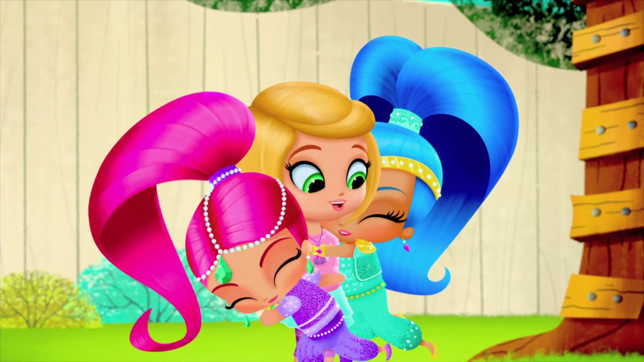 shimmer and shine   shimmer shine magical friendship song supercut