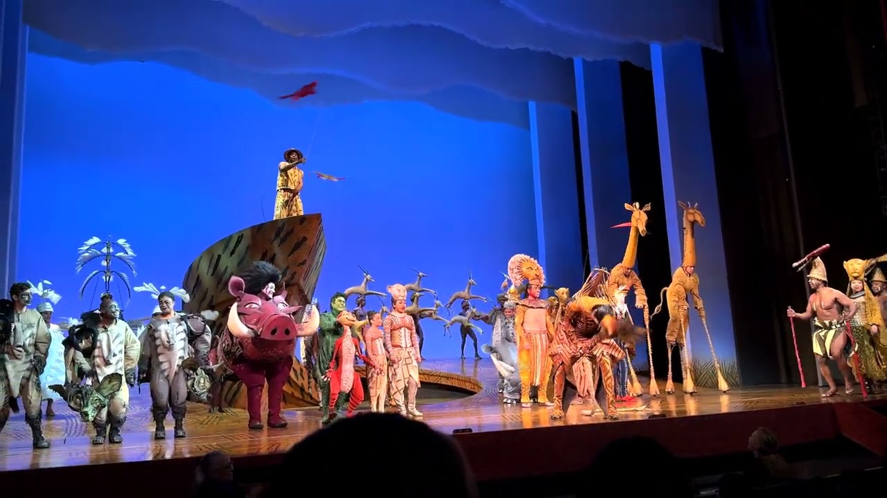 The Lion King on Broadway Curtain Call