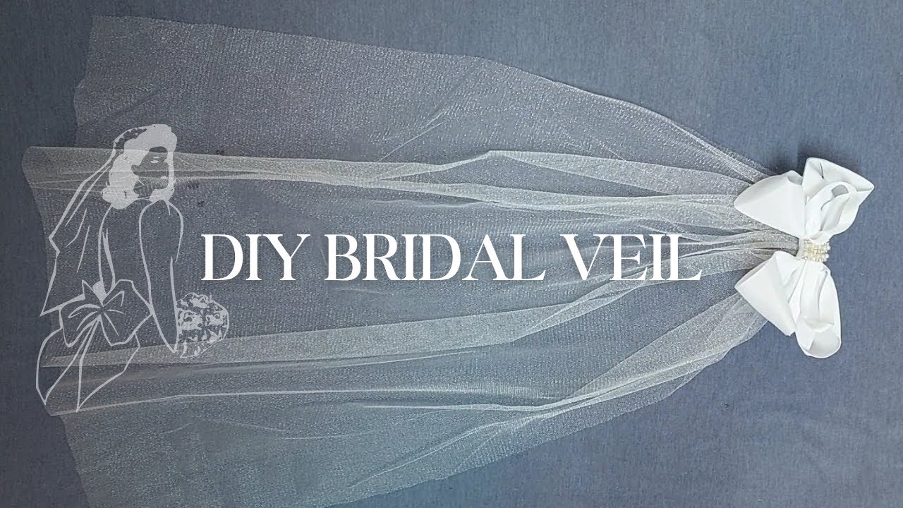 How I Made My Wedding Veil | Easy & Simple DIY Wedding Veil