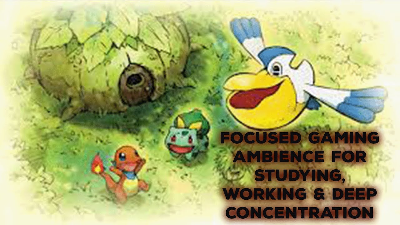 Focused Gaming Ambience for Studying, Working & Deep Concentration 🎧⚡