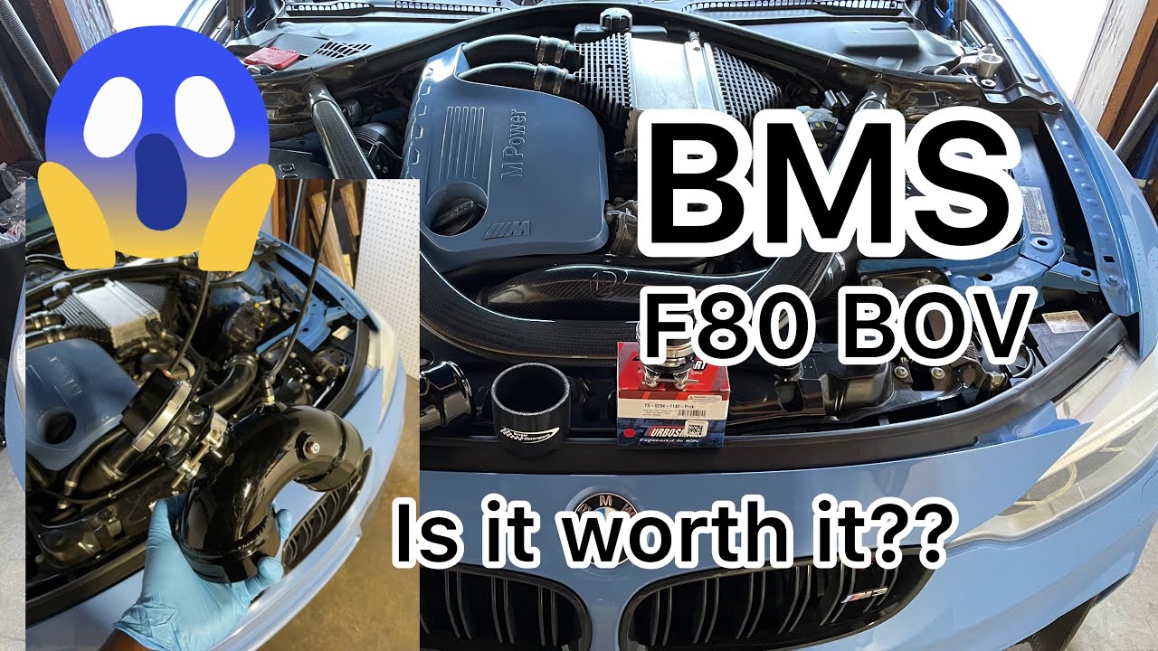 Как установить перепускной клапан BMS S55 на BMW F80 M3, F82 M4 и M2.