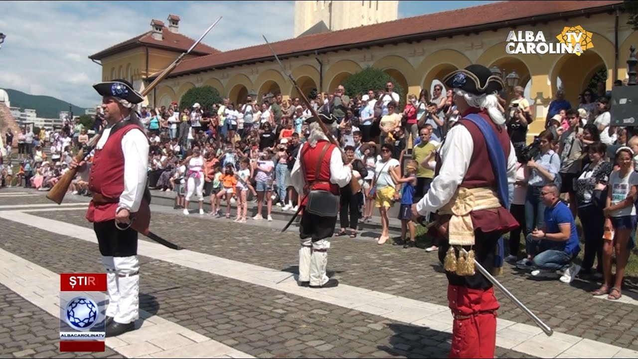 Schimbarea gărzii în Cetatea Alba Carolina