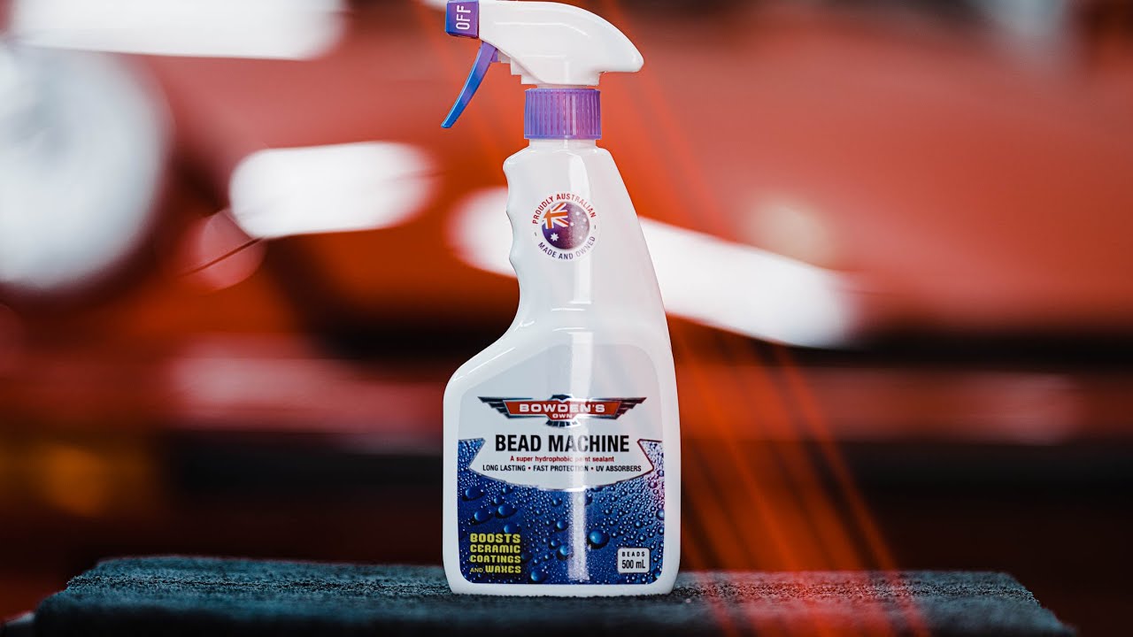 BOWDENS OWN BEAD MACHINE: CAR CARE THE AUSTRALIAN WAY