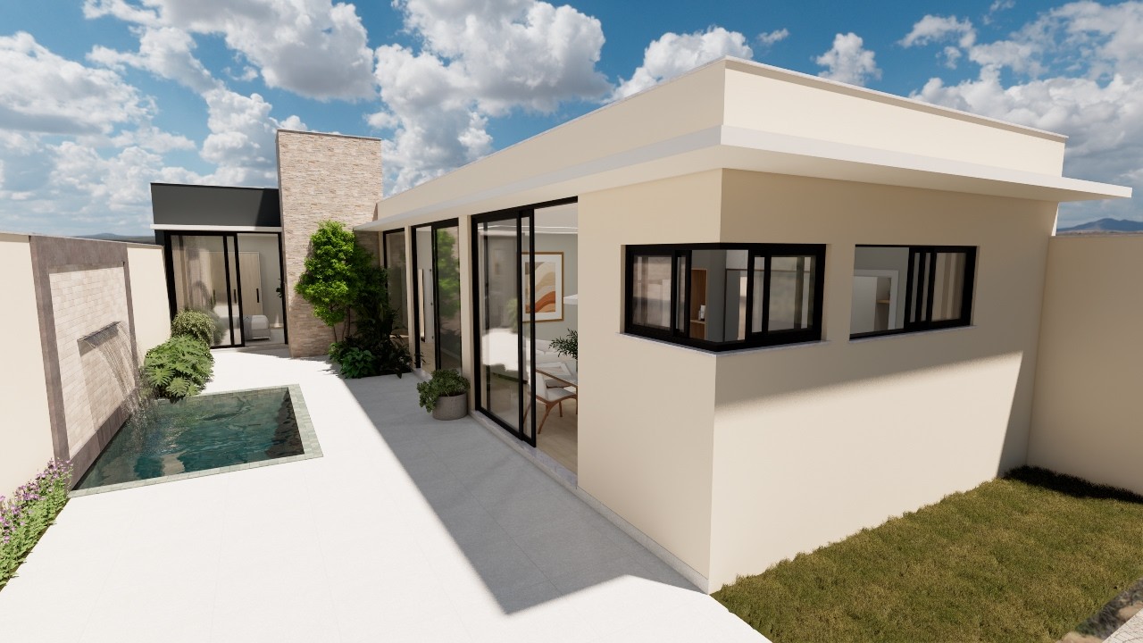 Impossível não se apaixonar por essa casa em L | com uma suíte de tirar o fôlego! .Cód341A