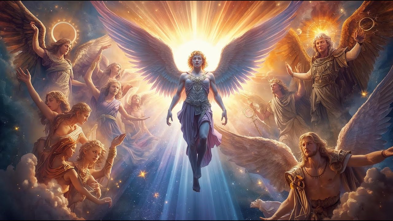 The Complete Story of Angels: Seraphim, Cherubs, Lucifer, and Michael