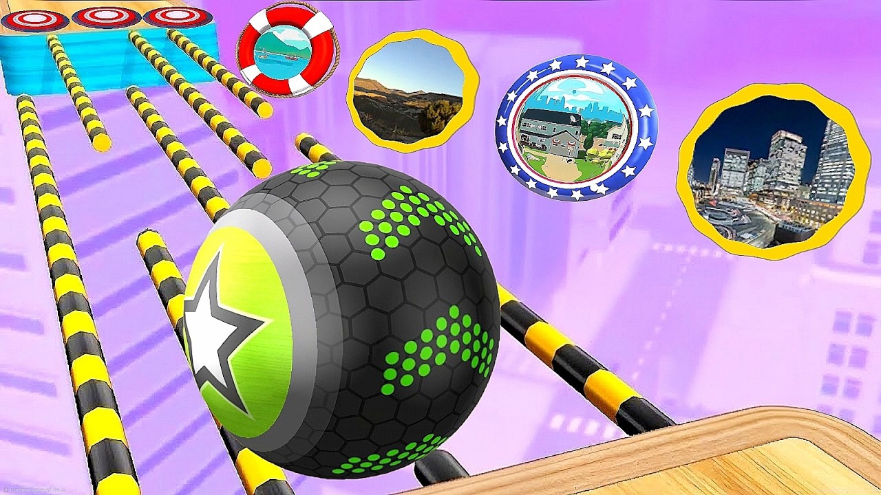 GOING BALLS SPEEDRUN, PORTAL RUN, HARD LEVEL SECTIONS