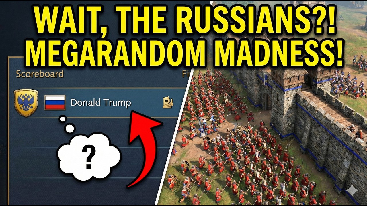 Donald Trump Leads the... RUSSIANS?! | 8-Player Megarandom FFA