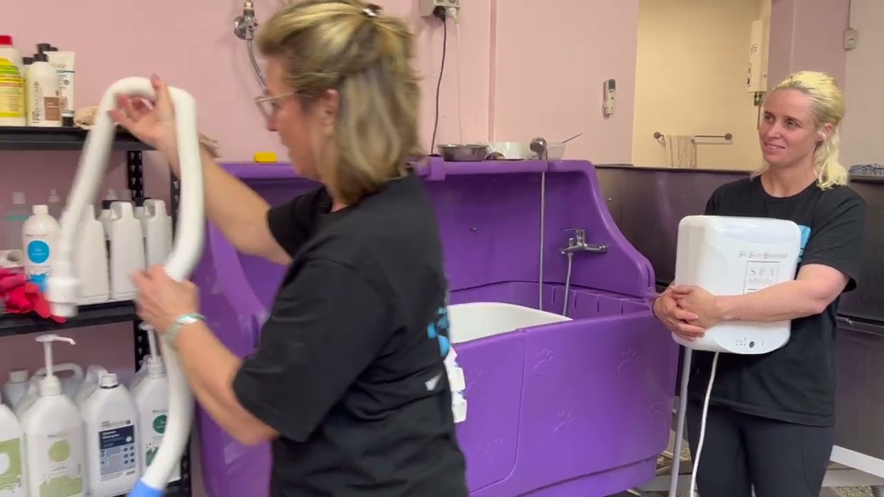 Iv San Bernard Ozone Spa Machine Maintenance with Suzanne Marchetti of ISBUSA