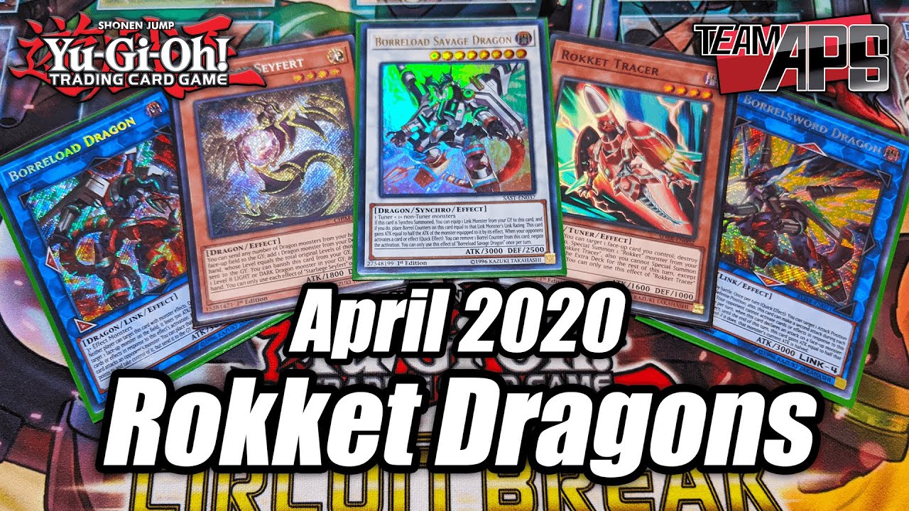 Yu-Gi-Oh! Paul's Rokket Dragon Deck Profile | April 2020 | Team APS