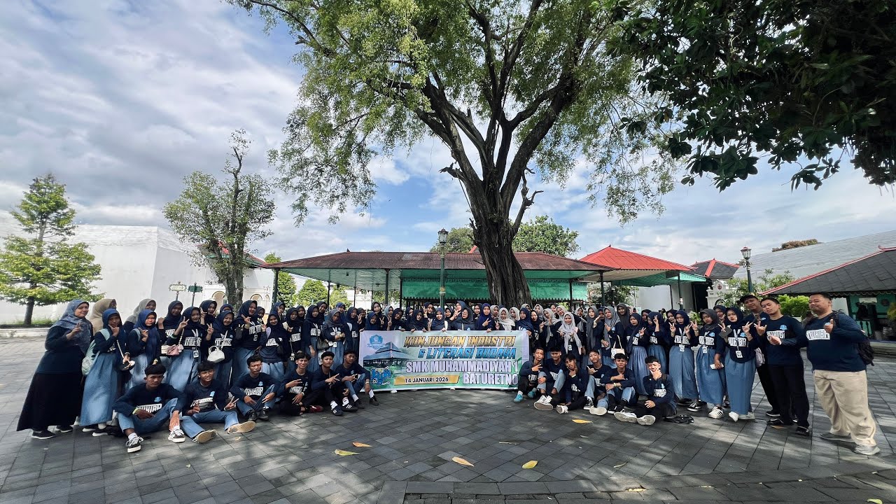 KI & Literasi Budaya SMK Muh 1 Baturetno ke Yogyakarta, 14 Januari 2026 / Denofiza Tour