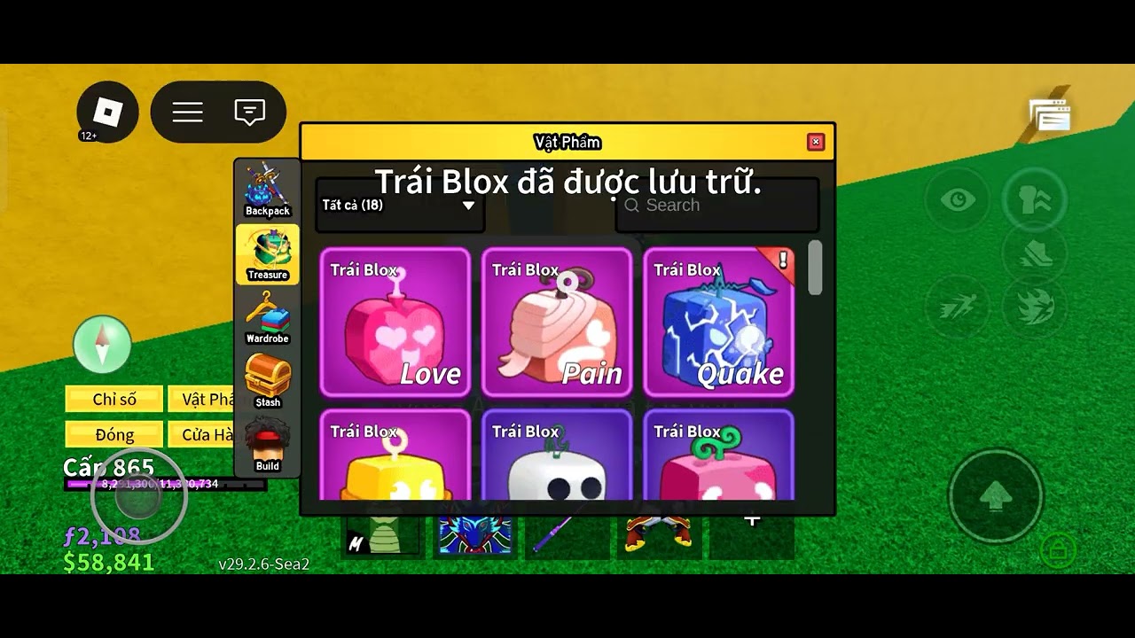 Fram Mastery cho trái kitsune trong blox fruits