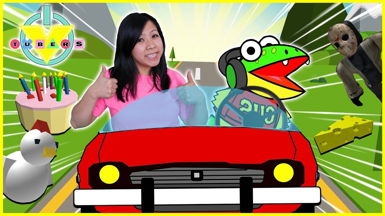 Roblox Ro-Trip JASON IS COMING Let's Play with Ryan's Mommy and Gus