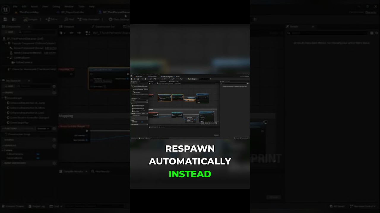 🚩🔄 Unreal Engine &ndash; Auto Respawn with Checkpoints: Advanced Tutorial