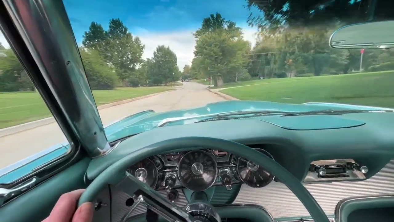 1963 Ford Thunderbird Driving Video 1