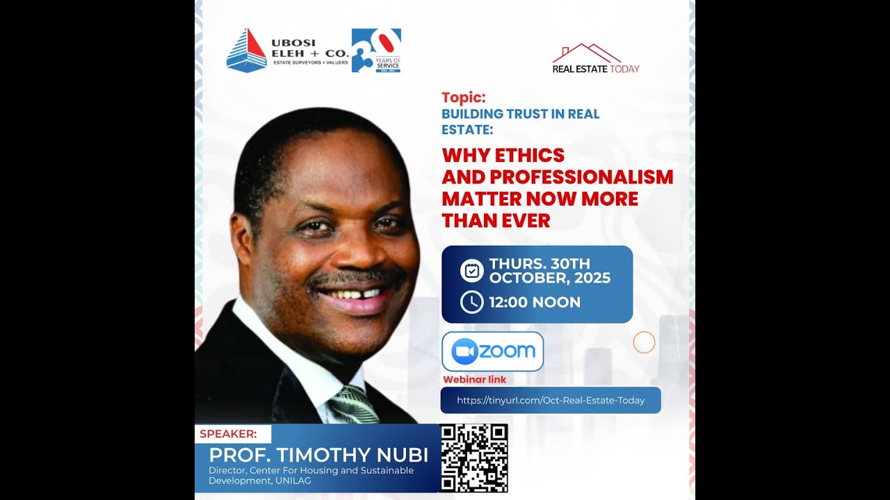 Building Trust in Real Estate: Why Ethics and Professionalism Matter Now More Than Ever.