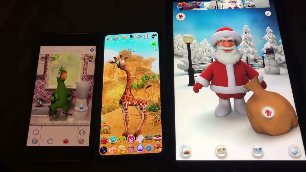 Talking Pierre Echo Vs Talking George The Giraffe Echo Vs Talking Santa (Outfit7) Echo (3/26/2025)