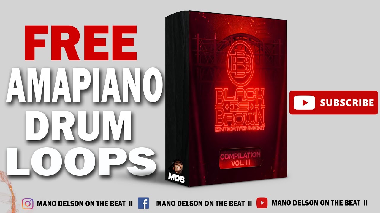 🔥[FREE]🔥 Amapiano Drum Loops Pack 2024 | 🧩🧑🏾‍🚀 | 