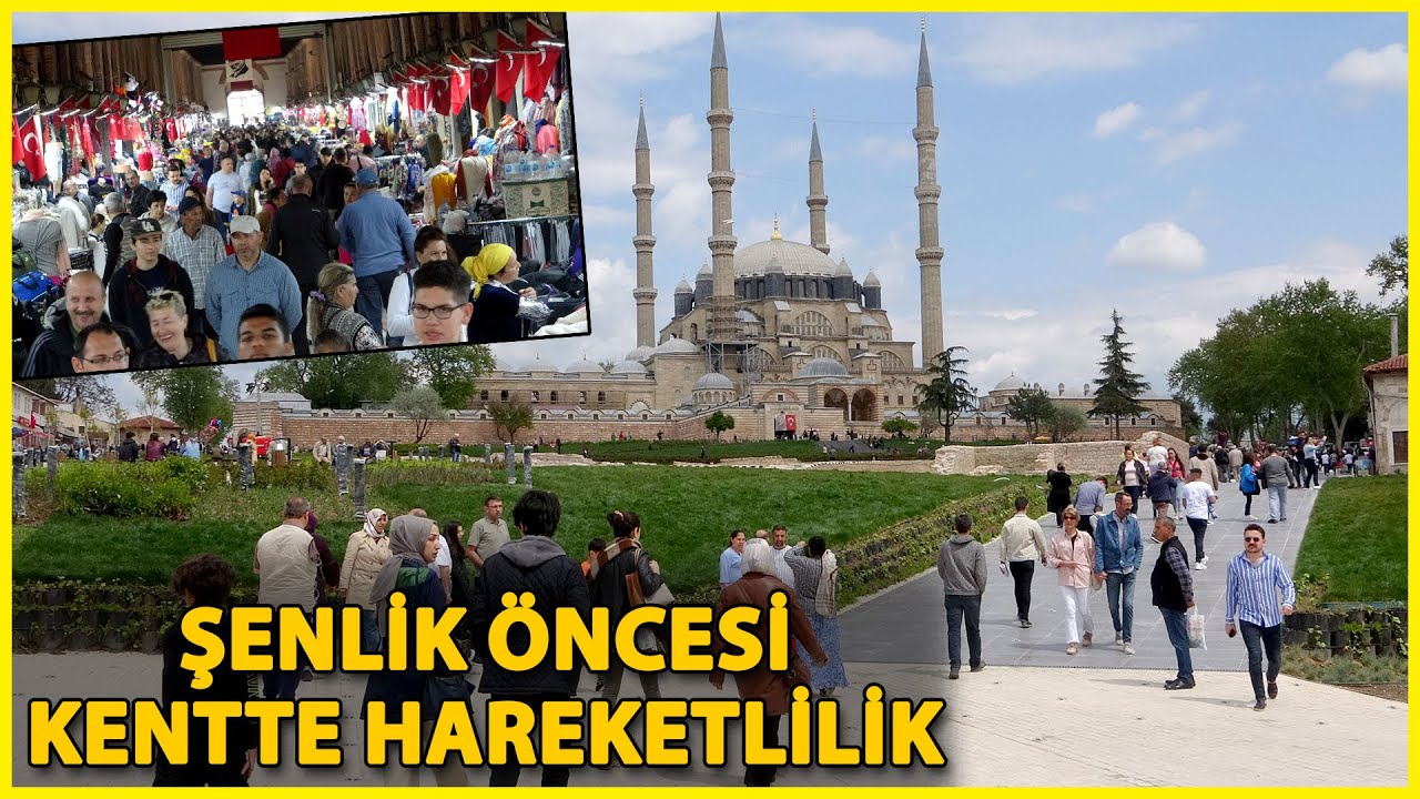 Edirne'de Yakılacak Kakava Ateşi Öncesi Turist Yoğunluğu