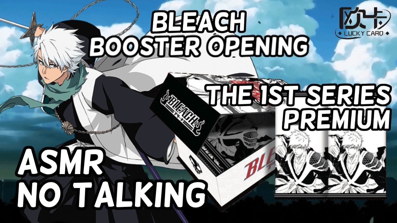 [ASMR] 1st Series Premium | Bleach Booster Box Opening (No Talking)