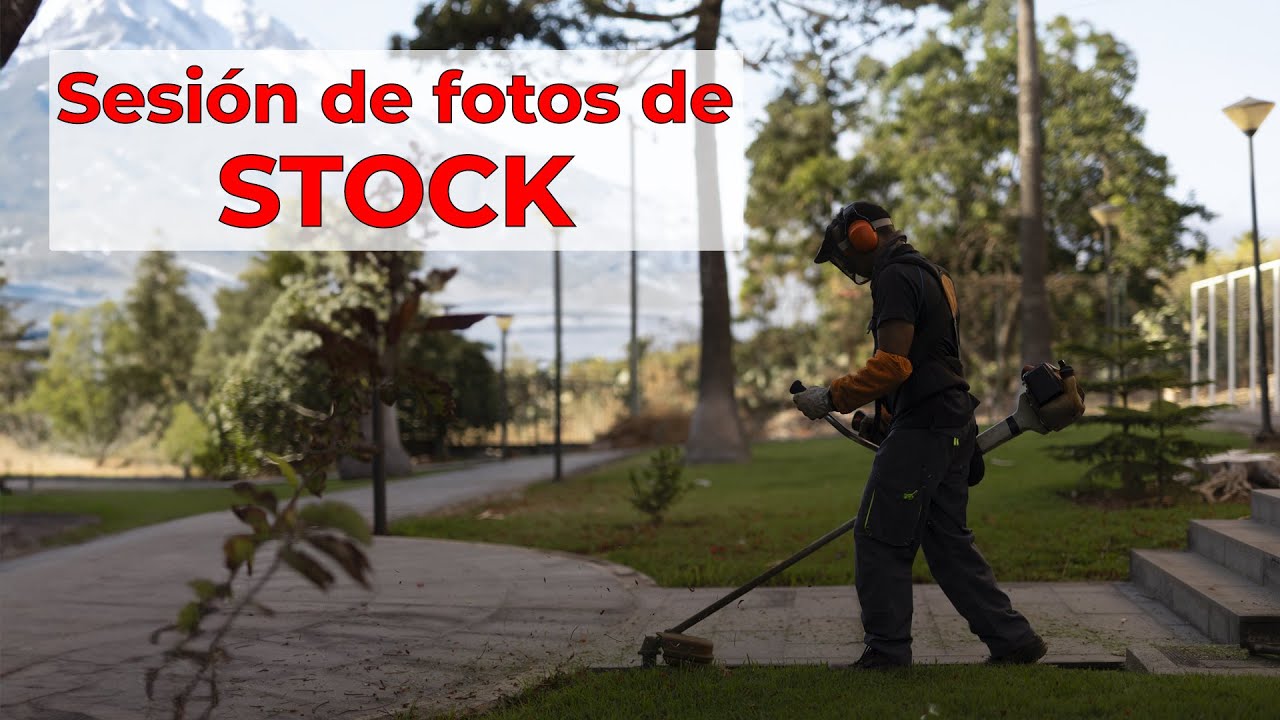 Fotografía de STOCK - Sesión de jardinería.