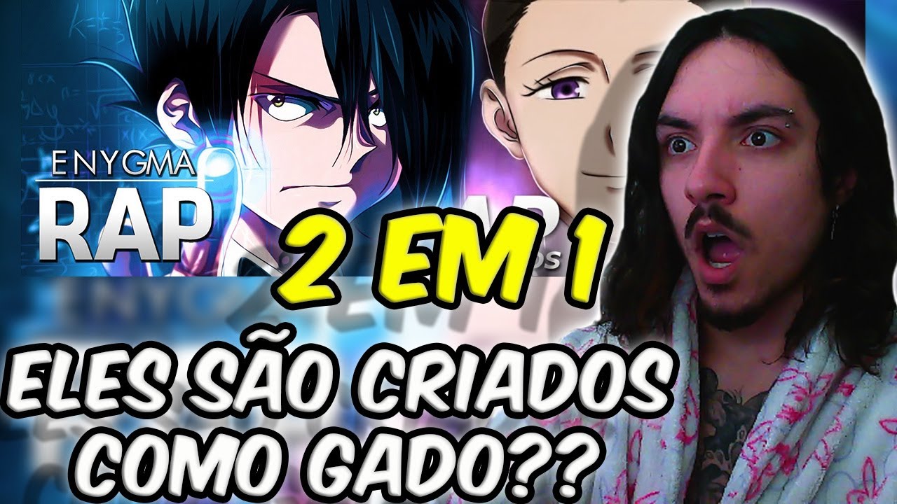 (QUE PESADO!) REAGINDO ao RAP DO RAY e ao RAP DA MAMA ISABELLA   (The Promissed Neverland) | REACT