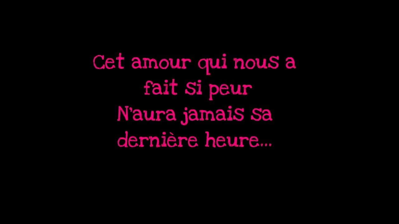 On Ne S'aimera Plus Jamais