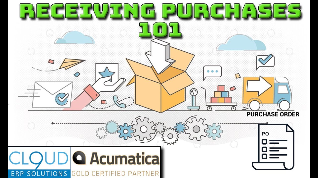 Receiving Purchase Orders 101