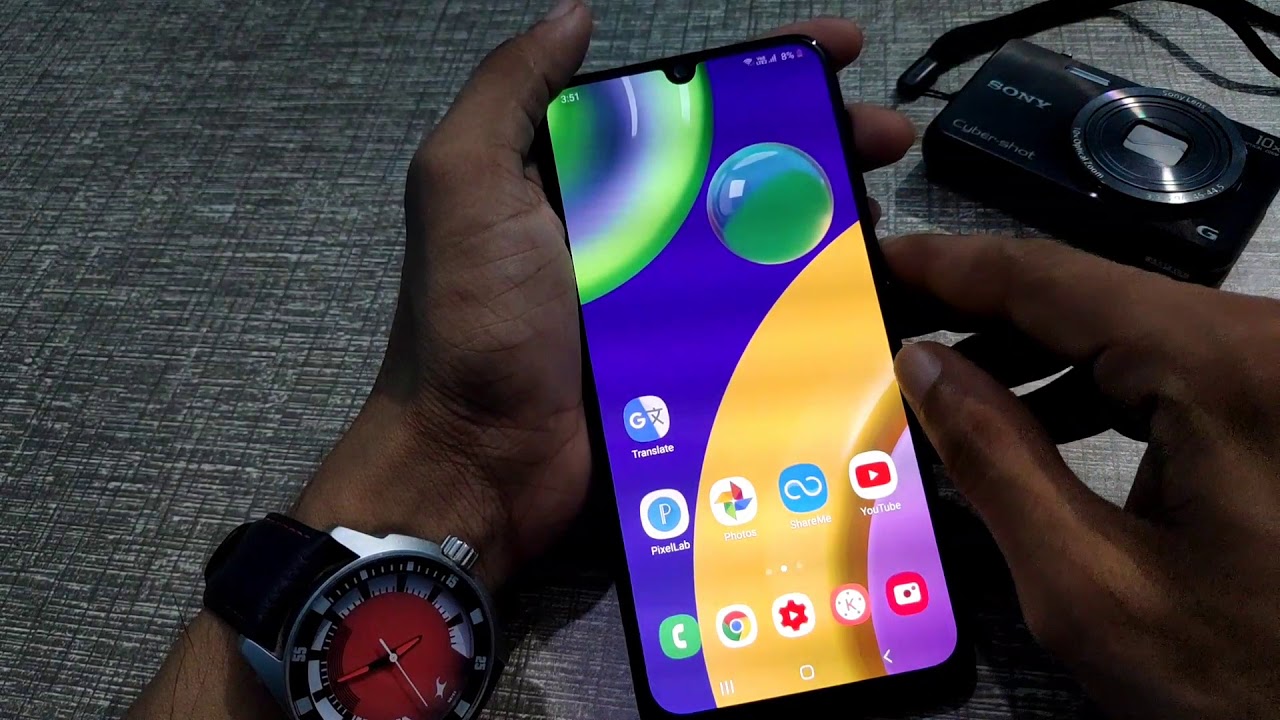 double tap screen on/off setting in Samsung Galaxy M21, double tap screen use kaise karen