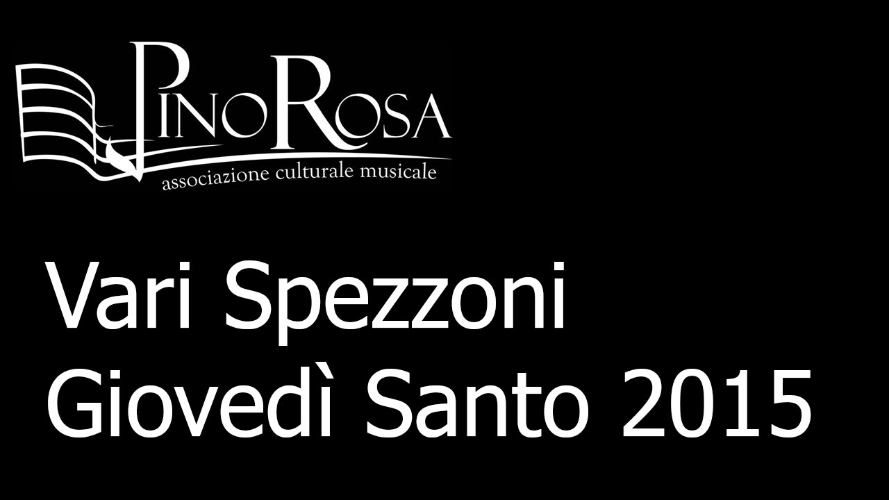 Vari spezzoni Giovedì Santo 2015 Ispica-Orchestra di fiati Santa Cecilia Ispica