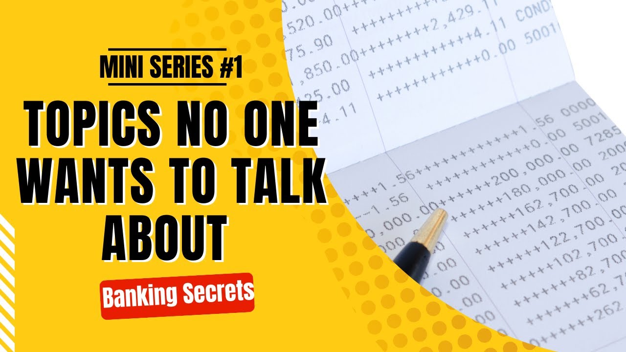 Mini Series #-1  the 2008 banking demise!