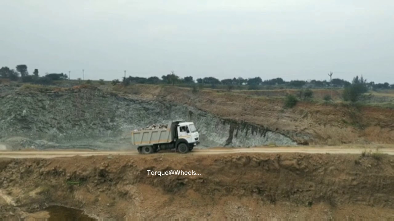 Tata Signa 1923 Tipper Full  load heavy  perfomance Video #Tatatippers #TataSigna #Indiantippers