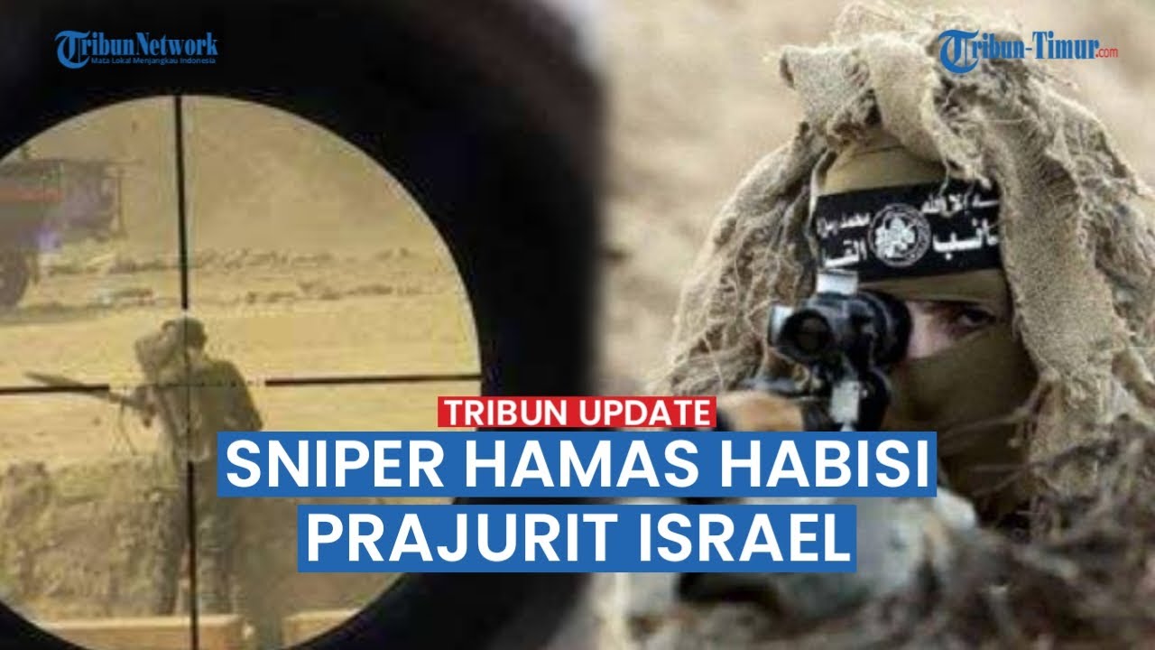 🔴 Rekaman Sniper Hamas Bidik Tentara Israel, Pertempuran di Gaza Utara Terus Berlanjut