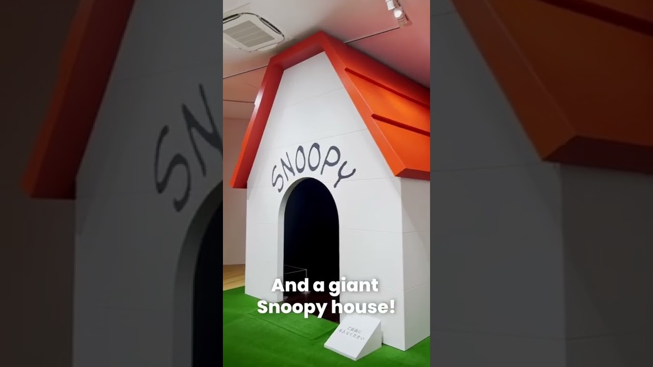 Snoopy Museum in Japan!