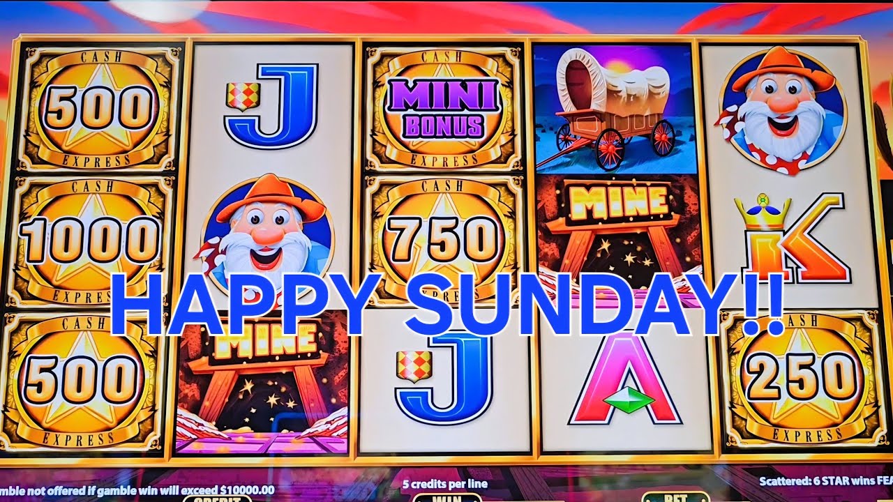 Счастливого воскресенья!!! Max Bet: Где золото: Cash Express Luxury Line.
