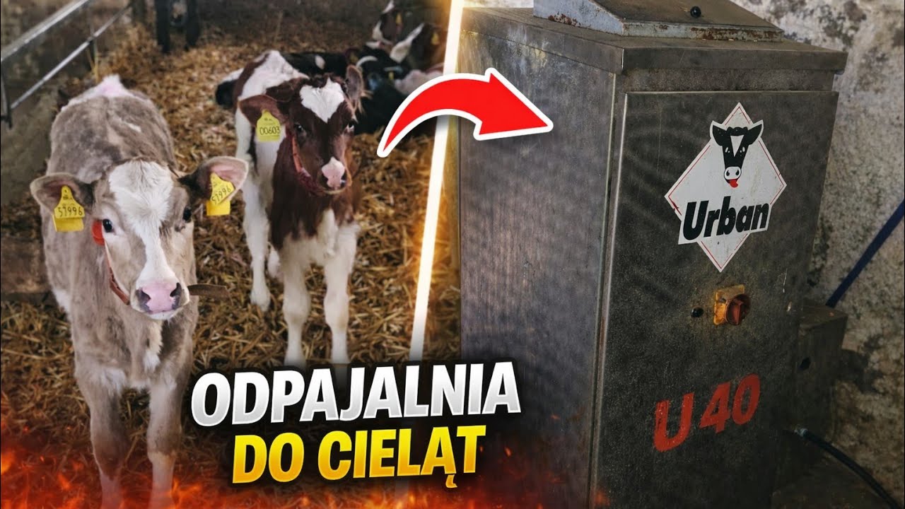 ODPAJALNIA DO CIELĄT UBRAN U40---ILE MAM SZTUK BYDŁA??---ZMIANY NA GOSPODARSTWIE