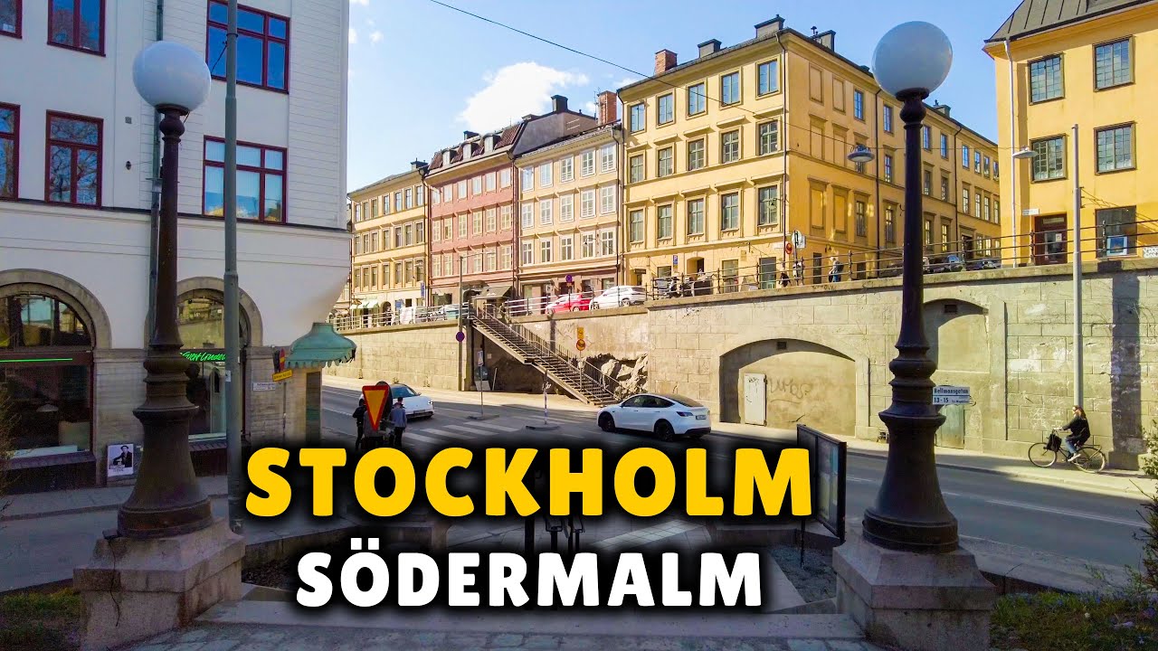 Sweden, Stockholm Walking Tour - Södermalm District