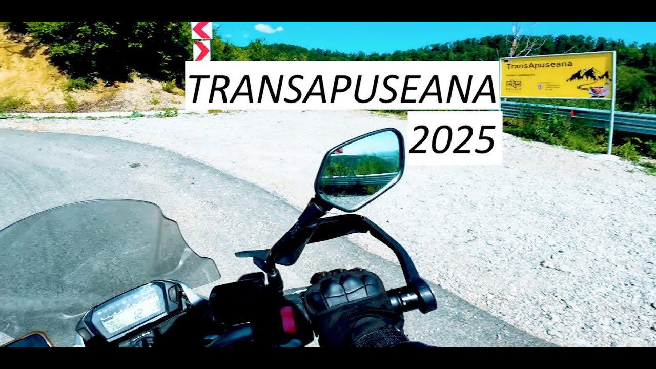 Plimbare pe TransApuseana - Romania | traseu moto superb cu peisaje de vis | Honda nc700s | part. 1