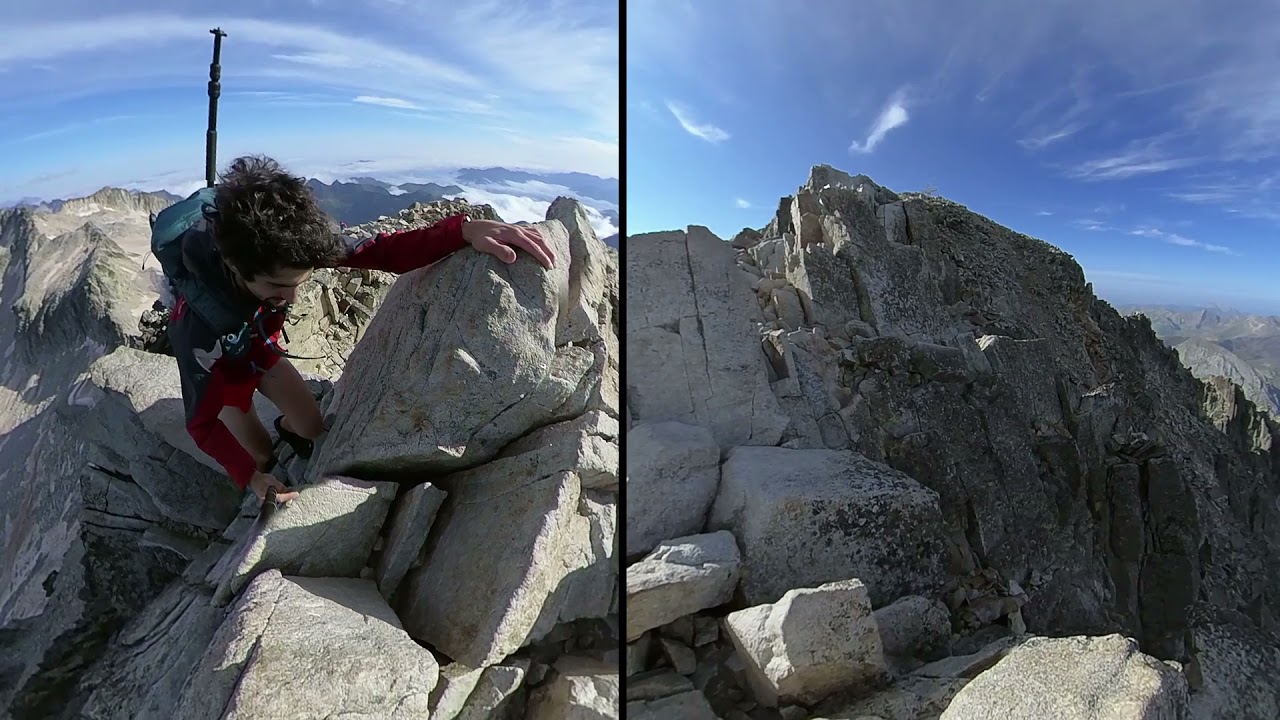 Paso de Mahoma (aneto 3404) a vista de 360 Biel Ràfols