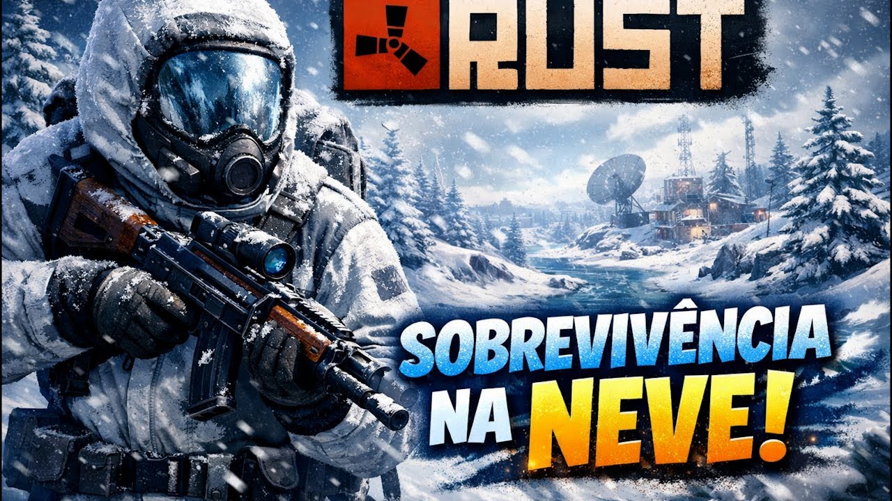 Sobrevivi 24 HORAS no BIOMA mais HOSTIL do RUST