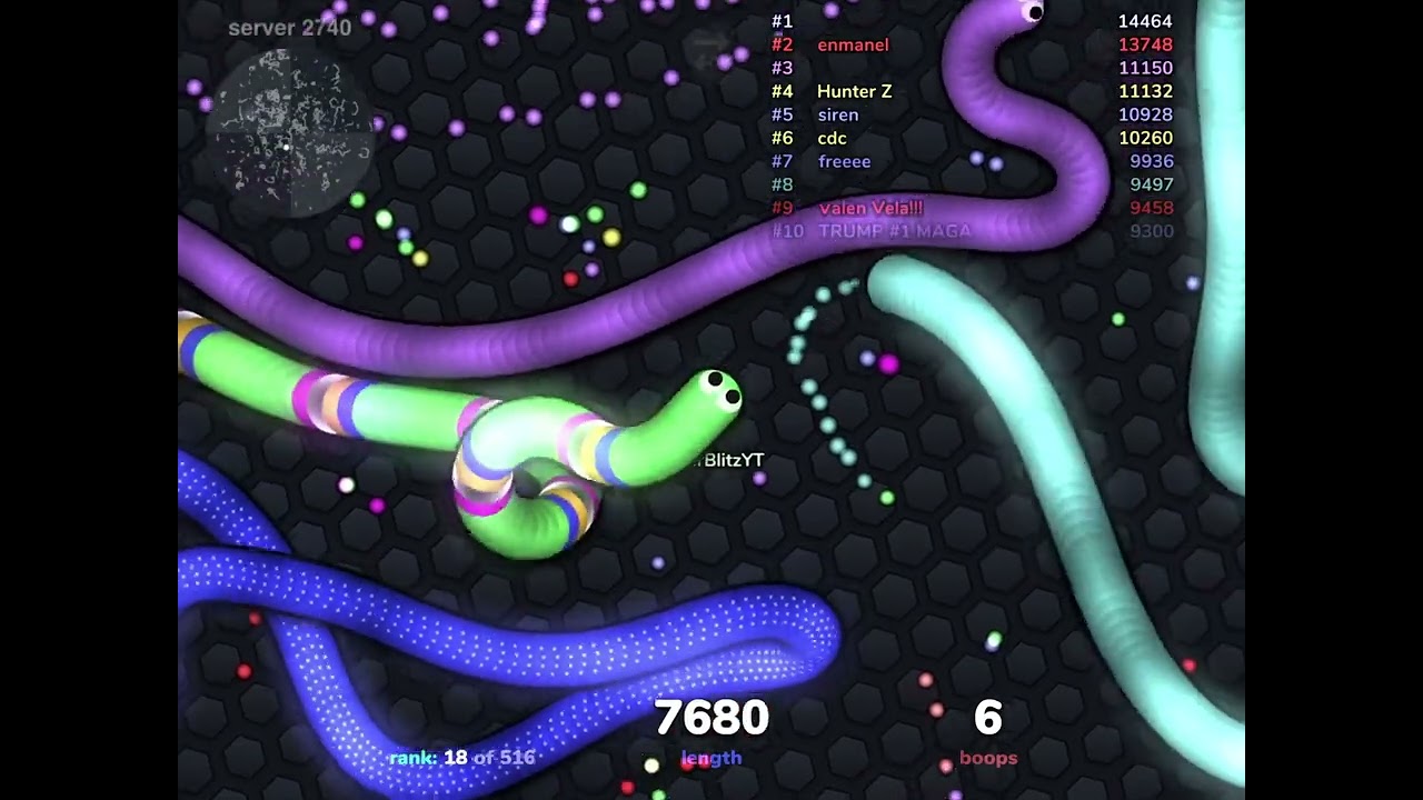 Viper Snake Vs. Normal Snakes Epic Fight #slitherio #battle #fight #slitherio 