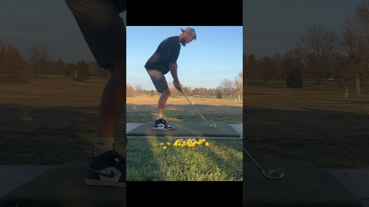 Cam practicing some irons! 
