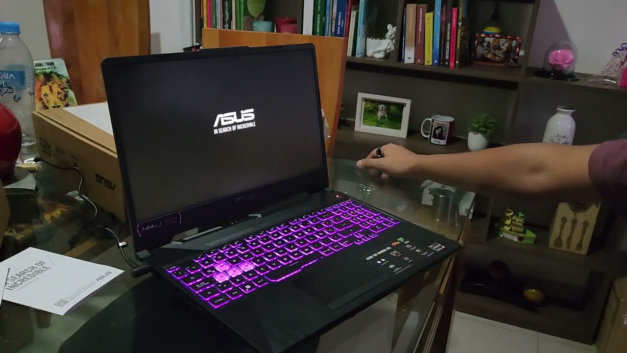 Laptop gaming unboxing Asus TUF A15 Ryzen 5 7535HS - RTX 2050