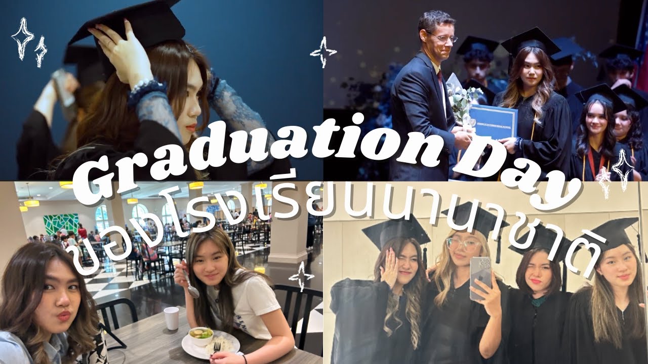 Berkeley International School Graduation Day VLOG ✨🌹 งานจบมอปลายของโรงเรียนนานาชาติ | Fahsaixm