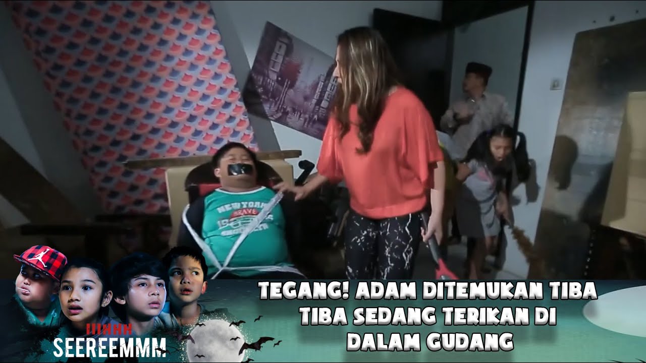 TEGANG! ADAM DITEMUKAN TIBA TIBA SEDANG TERIKAN DI DALAM GUDANG - IH SEREM