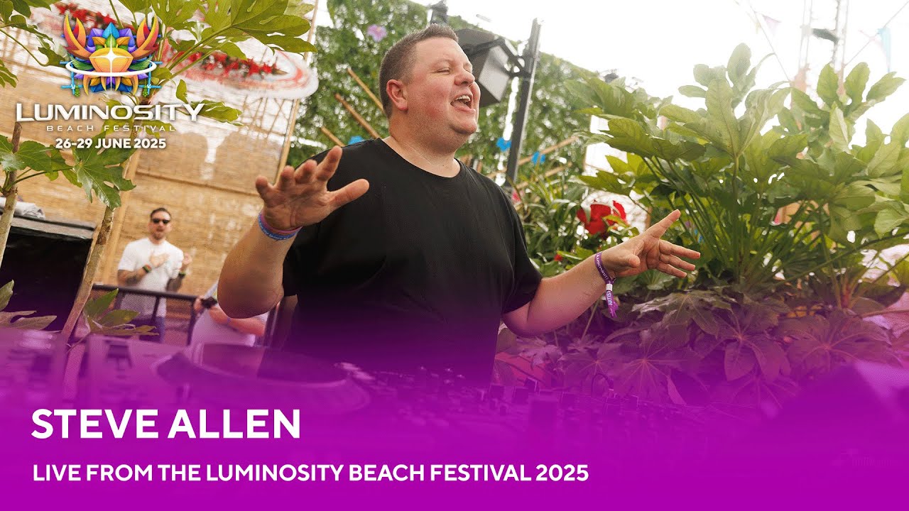 Steve Allen live at Luminosity Beach Festival 2025 #LBF25