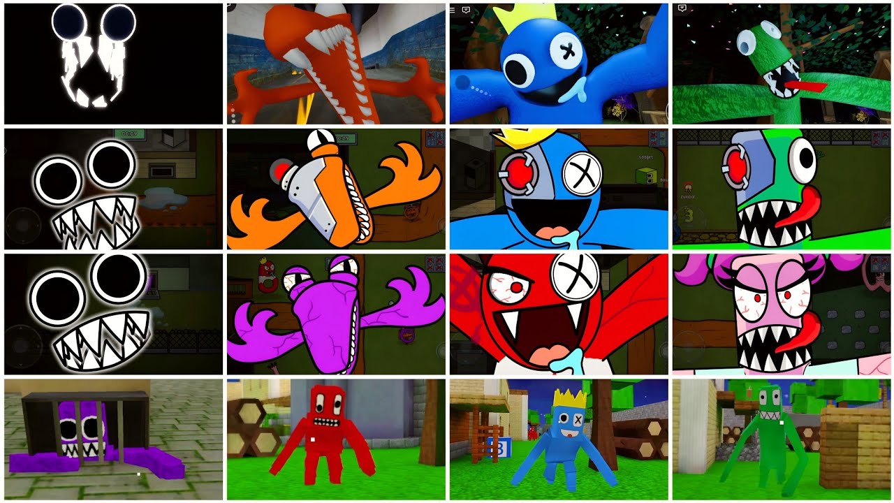 EPIC BATTLE: Alphabet Lore vs. War in Rainbow Friends (Craft Edition) Jumpscares 