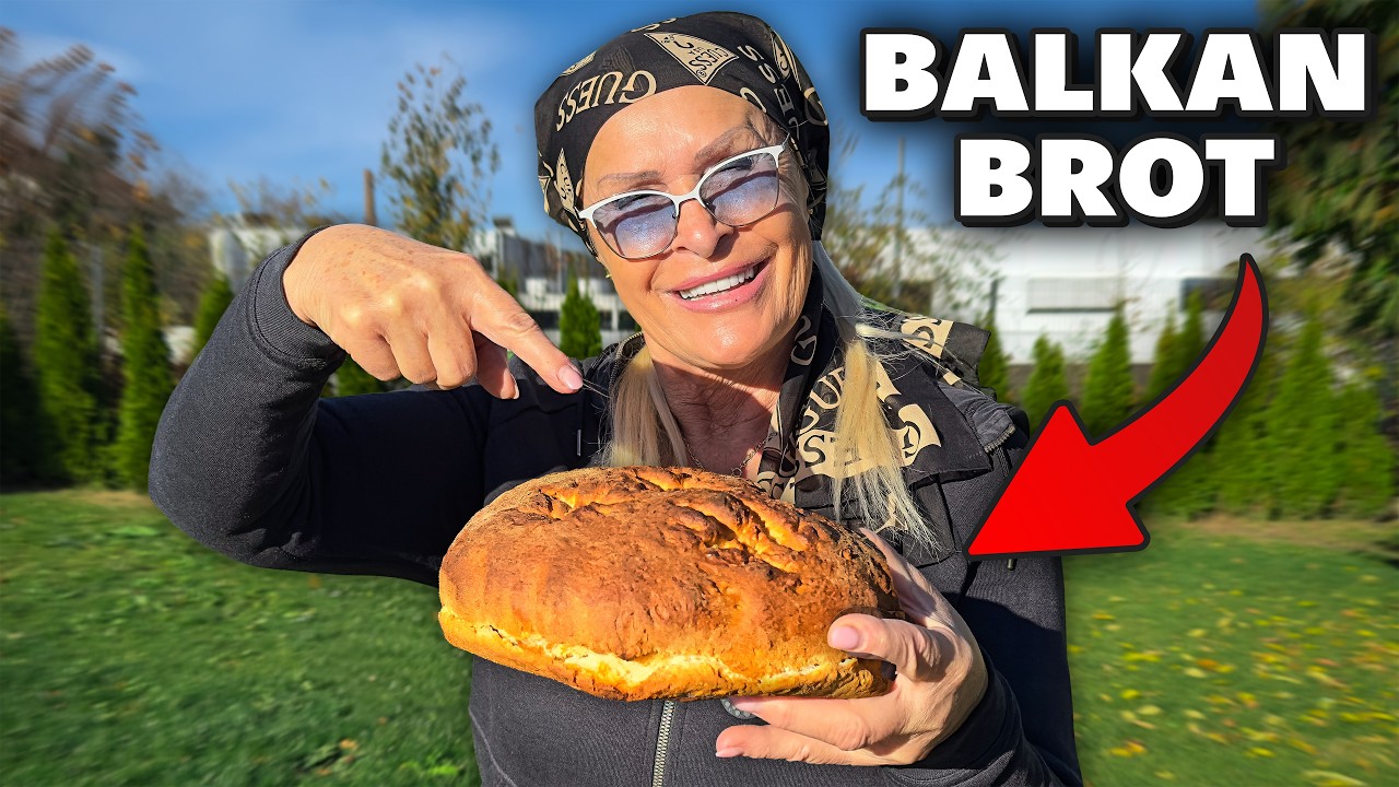 Das einfachste Balkanbrot🍞  Pogača in weniger als 5 Minuten 🤤