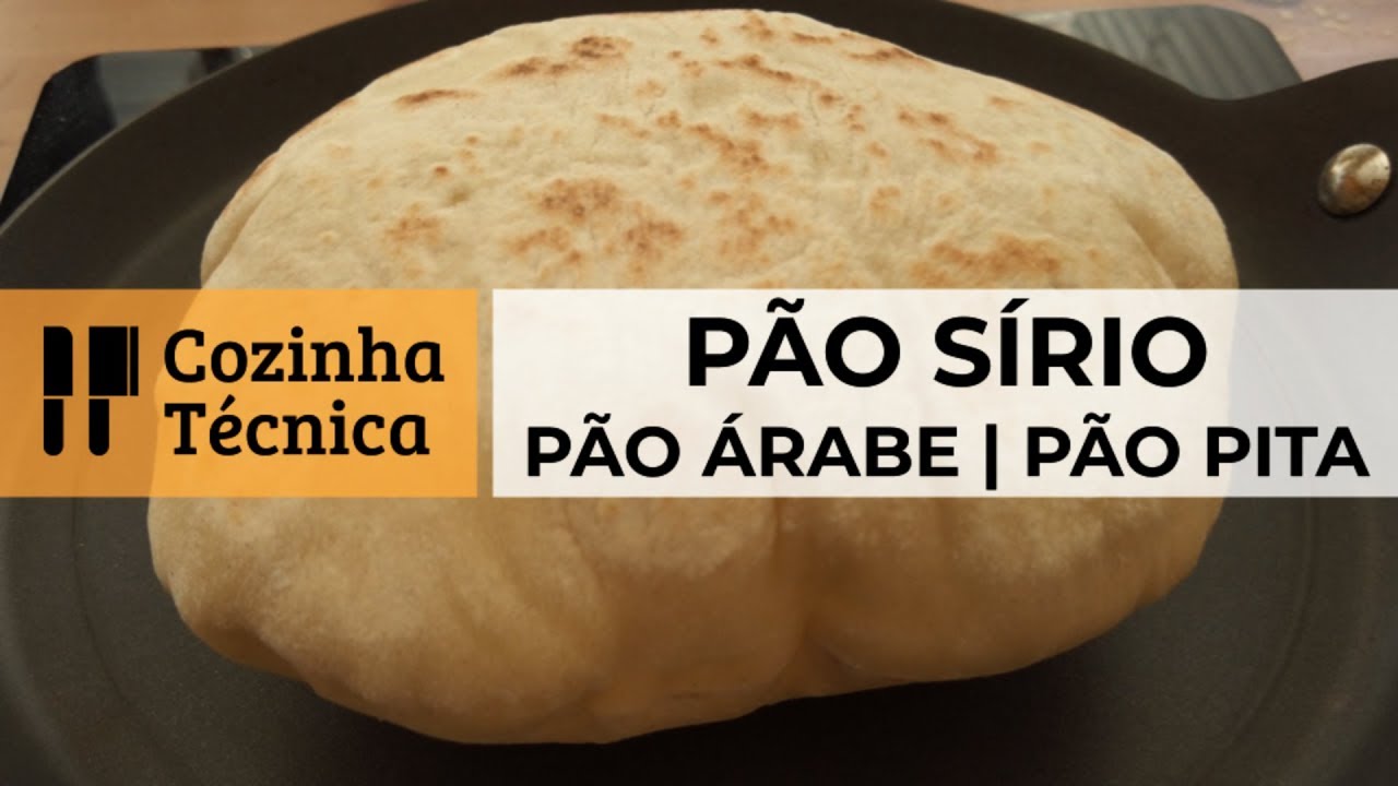 Pão Sírio | Pão Árabe | Pão Pita