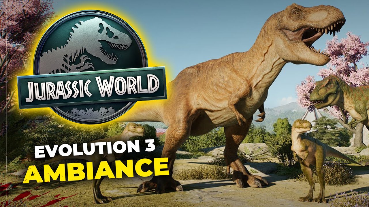 Live 24/7 Jurassic World Evolution 3 : 180 dinosaures en liberté 🦖 No Comment / Tchat ouvert
